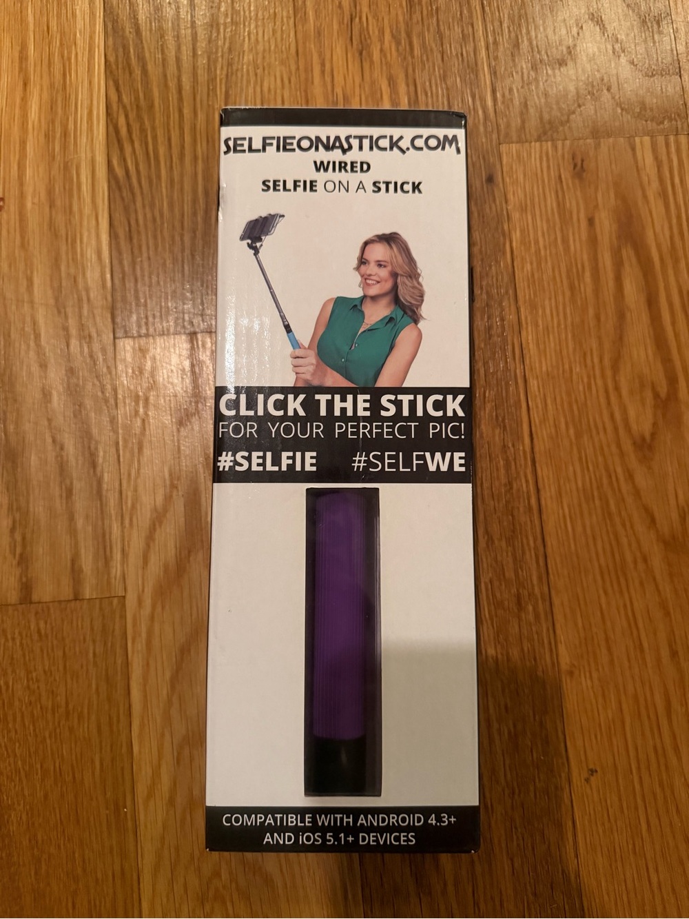 Selfieonastick Wired Selfie Stick BRAND NEW & never been opened